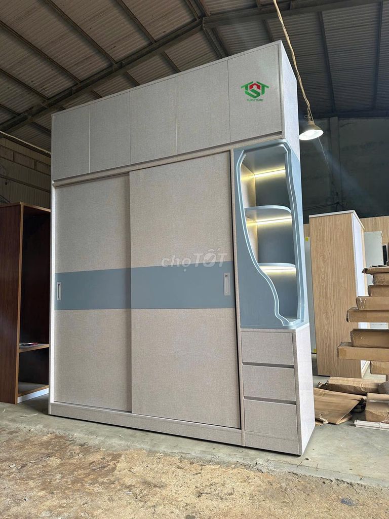 Tủ quần áo TST Nhựa Đài Loan Cửa lùa. Mua bán Tủ, kệ gia đình tại Huyện Hòa Vang Đà Nẵng được đăng bởi Nội thất tủ bếp TST hình 1