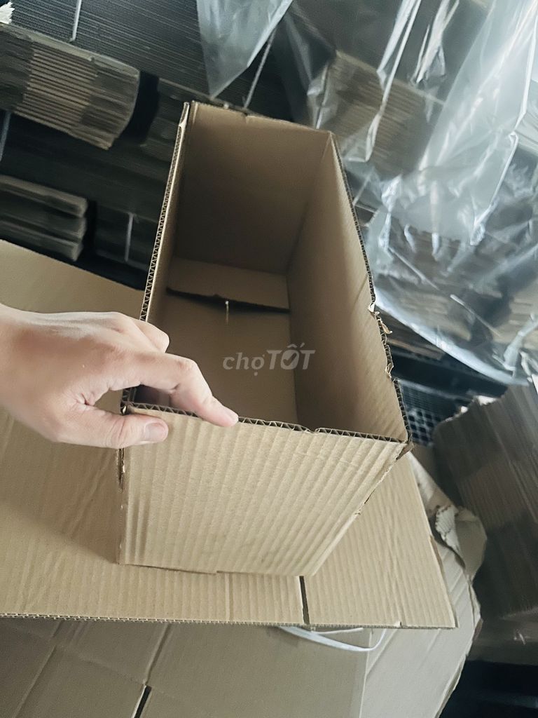 THANH LÝ THÙNG CARTON MỚI ĐỦ SIZE - GIÁ TỪ 925Đ. Mua bán Đồ dùng văn phòng tại Huyện Đức Hòa Long An được đăng bởi Trương Trường Thịnh hình 1