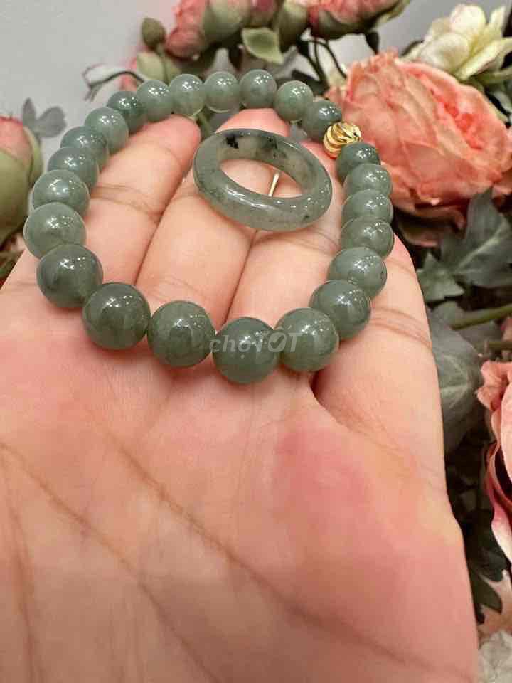 Vòng tay đá xanh size 8li size 17. Mua bán Phụ kiện thời trang khác tại Thành phố Vũng Tàu Bà Rịa - Vũng Tàu được đăng bởi suboy hình 1