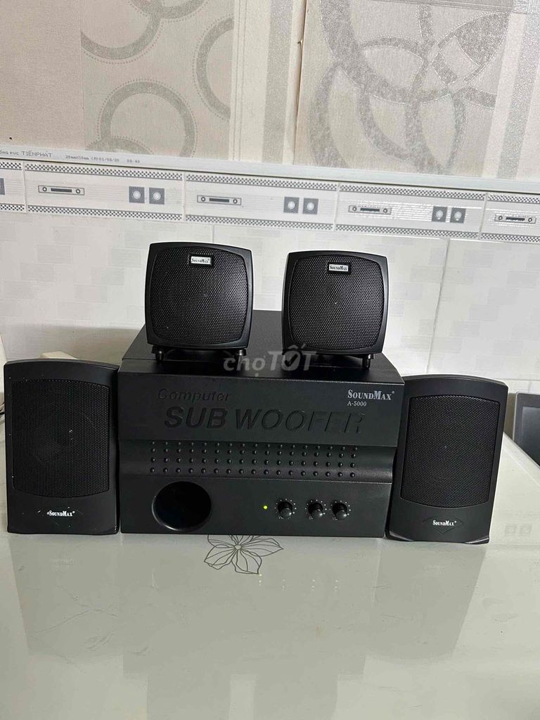 Loa vi tính Soundmax4.1 zin đẹp. Mua bán Tivi, Âm thanh tại Quận Bình Thạnh Tp Hồ Chí Minh được đăng bởi hiếu hình 1