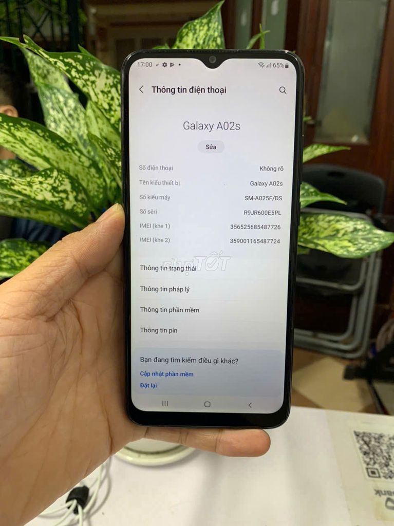 Samsung A02s 3-32GB Zin nguyên bản, full chức năng