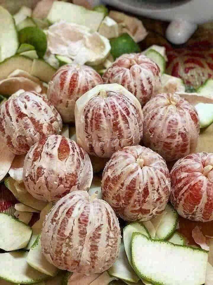 Bưởi da xanh ruột hồng ngọt thanh. Mua bán Đồ ăn, thực phẩm và các loại khác tại Quận Cẩm Lệ Đà Nẵng được đăng bởi Bao Minh hình 1
