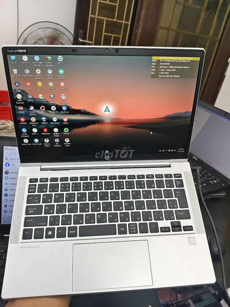 HP Probook 635 G7 Ryzen 7 8GB/256GB. Mua bán Laptop tại Quận Đống Đa Hà Nội được đăng bởi Shop Laptop Nhập Khẩu hình 1