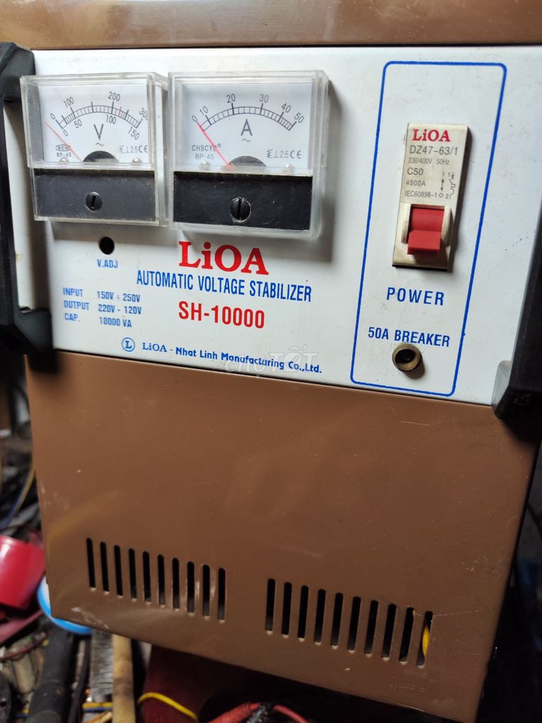 Bán ổn áp Lioa 10kva dây đồng hoạt động tốt. Mua bán Đồ chuyên dụng, Giống nuôi trồng tại Thành phố Thủ Đức Tp Hồ Chí Minh được đăng bởi Nhường Phạm  hình 1