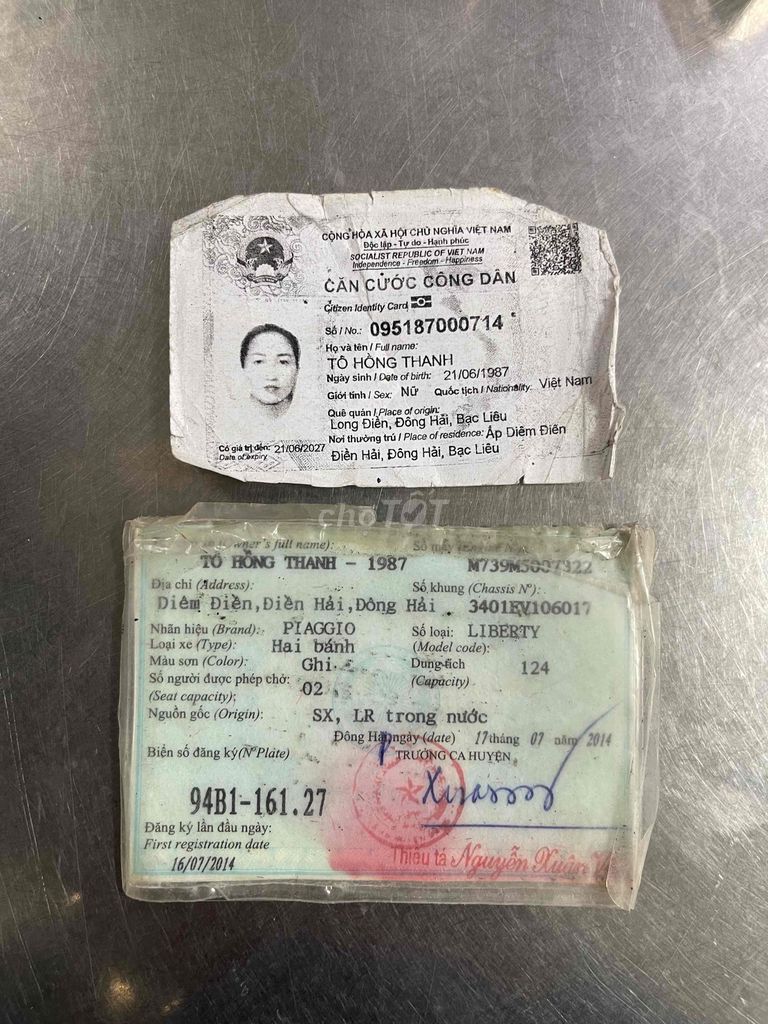 LIBERTY Fi 3V 9 CHỦ BS 94 HỖ TRỢ GÓP OĐ CÓ ĐỖI XE. Mua bán Xe máy tại Huyện Hóc Môn Tp Hồ Chí Minh được đăng bởi Khaianh  hình 5