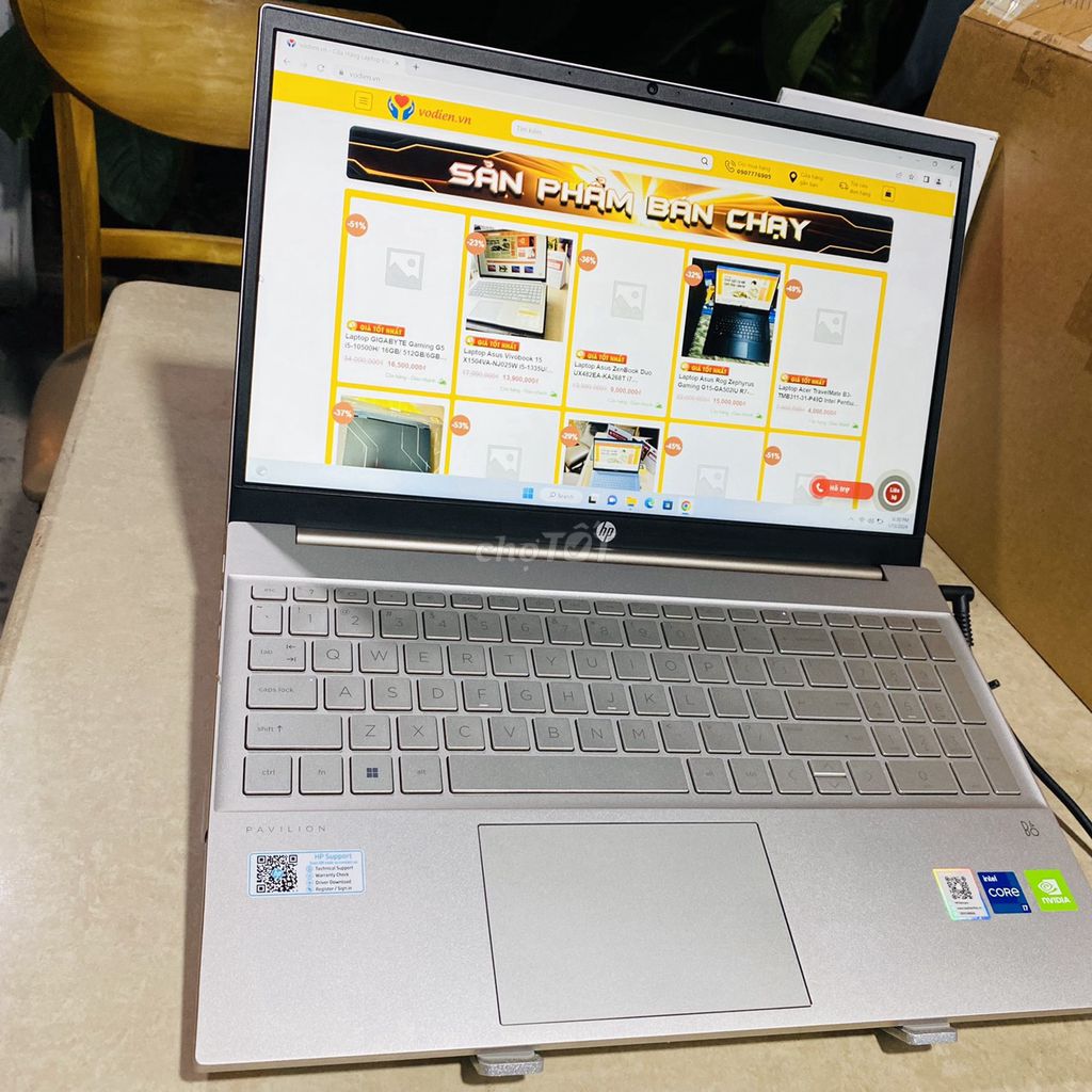 HP Pavilion 15-eg2034TX i7-1255U-16-512G-MX550-2GB. Mua bán Laptop tại Quận Ninh Kiều Cần Thơ được đăng bởi Võ Diện hình 5