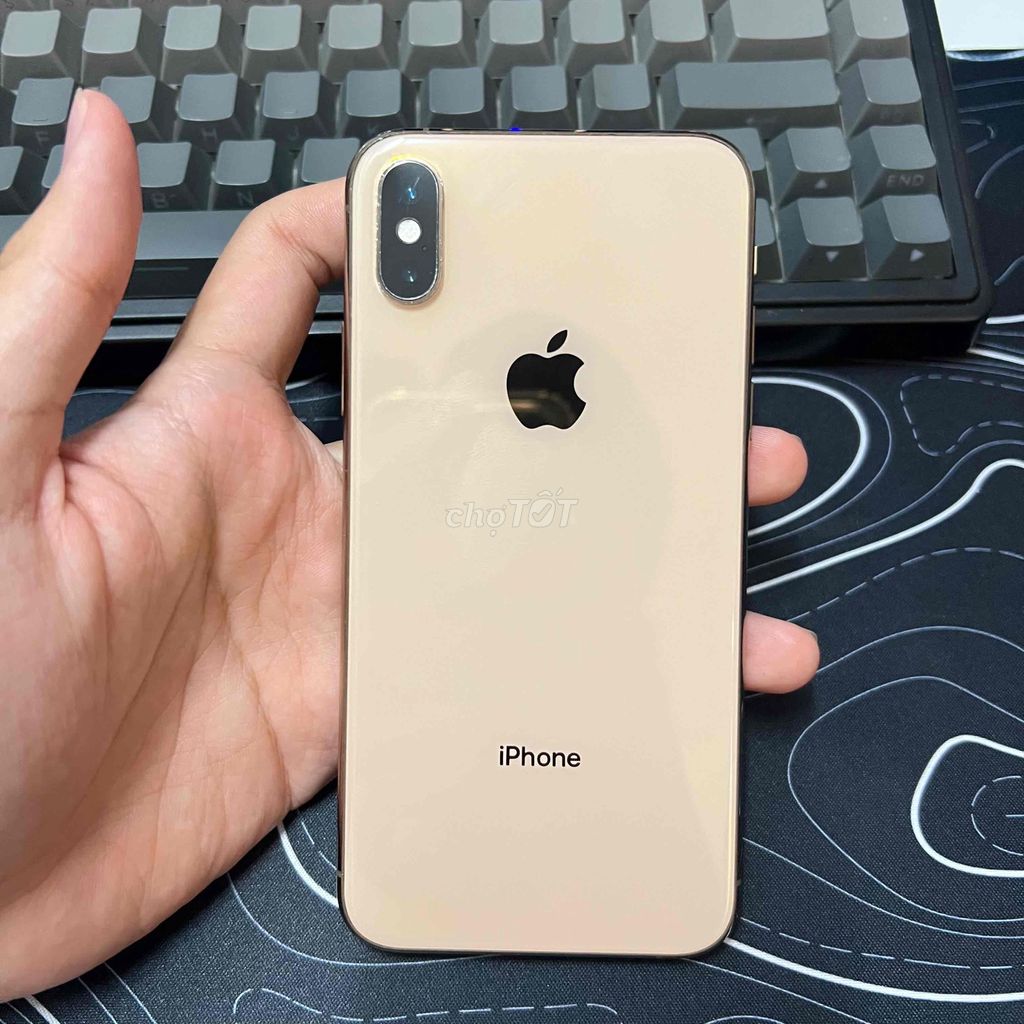 Apple iPhone XS 64GB Gold nguyên bản đầy đủ face. Mua bán Điện thoại tại Quận Tân Phú Tp Hồ Chí Minh được đăng bởi Nguyên Khang hình 1