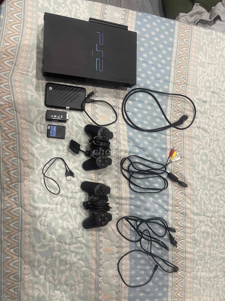 Máy chơi game Sony PlayStation 2 Đen  98%. Mua bán Thiết bị chơi game tại Huyện Thới Bình Cà Mau được đăng bởi Đức Đỗ hình 1