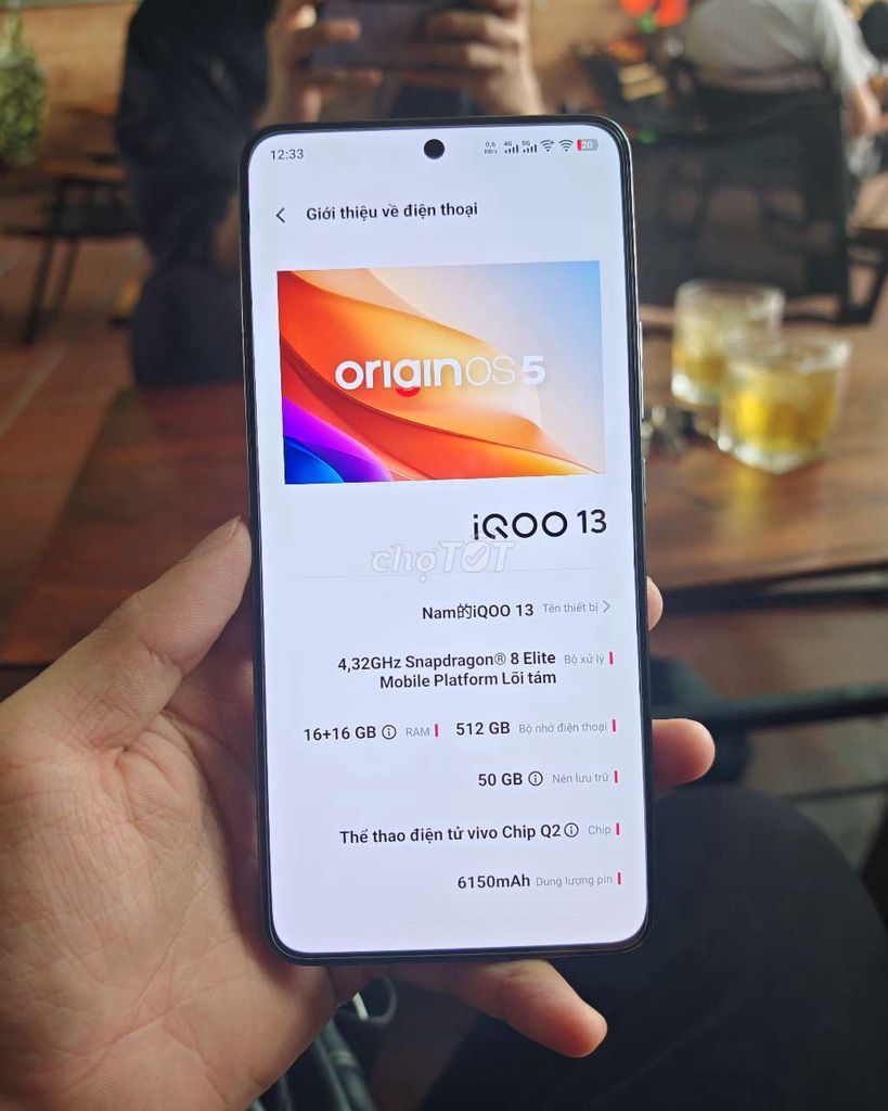 iQOO 13 16/512. Mua bán Điện thoại tại Quận 12 Tp Hồ Chí Minh được đăng bởi Duy quoc hình 1