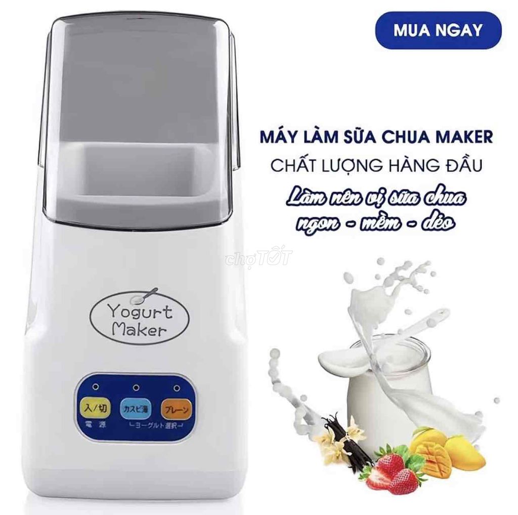 Máy làm sữa chua 1 lít Trắng. Mua bán Bếp, lò, đồ điện nhà bếp tại Huyện Bình Lục Hà Nam được đăng bởi Thanh Hà hình 1