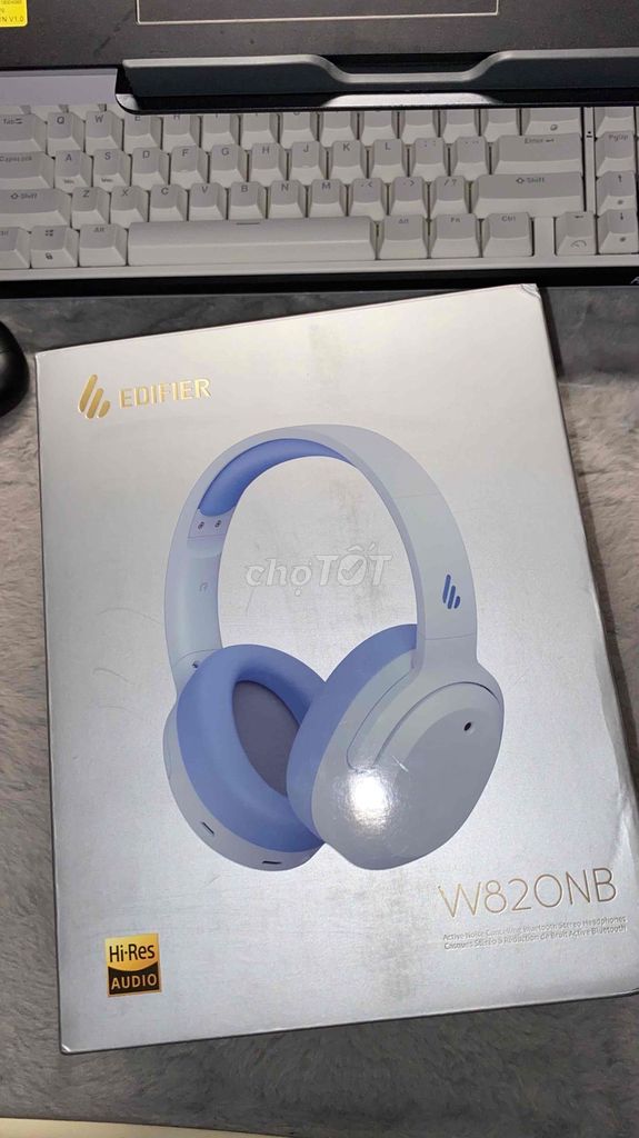 Tai nghe Edifier W820NB Xanh dương 99,9%. Mua bán Tivi, Âm thanh tại Thành phố Thủ Đức Tp Hồ Chí Minh được đăng bởi Tài Đinh Minh hình 1