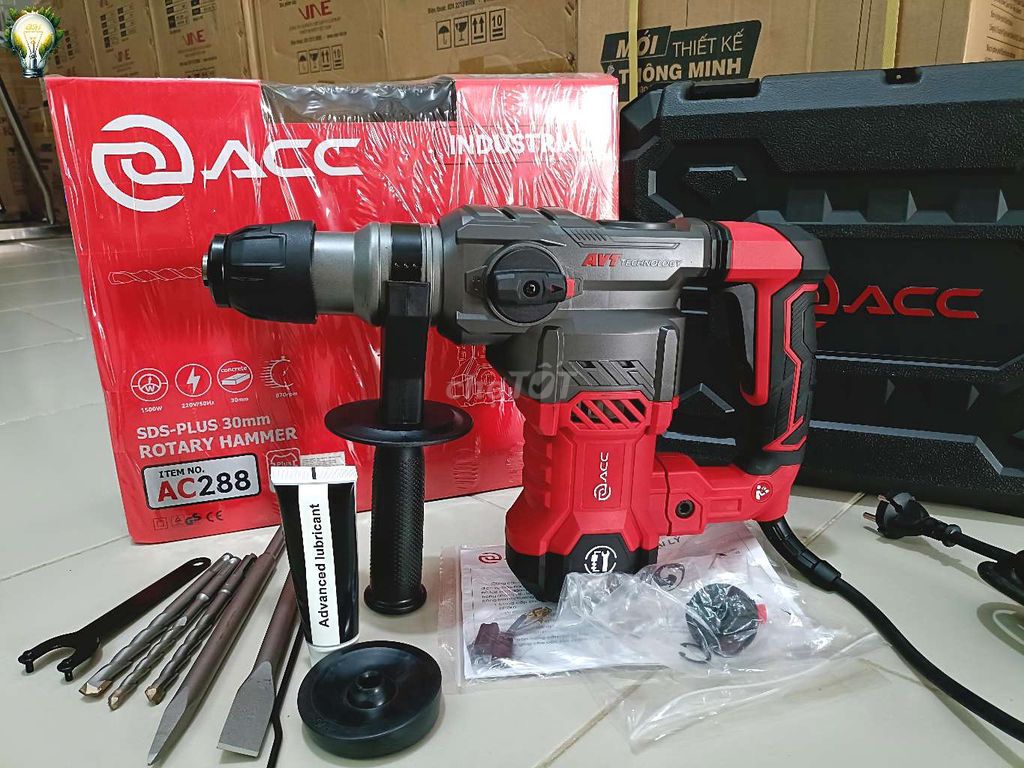 Máy khoan búa ACC AC288. Mua bán Đồ chuyên dụng, Giống nuôi trồng tại Thành phố Rạch Giá Kiên Giang được đăng bởi Nhã Đan hình 1