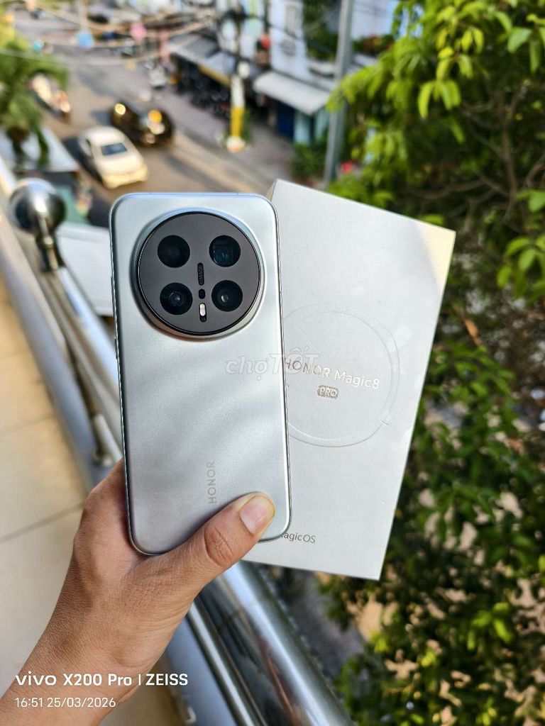 Honor Magic 8 Pro 16/512GB Xanh 99% Fullbox. Mua bán Điện thoại tại Quận 6 Tp Hồ Chí Minh được đăng bởi Đức Ty hình 1