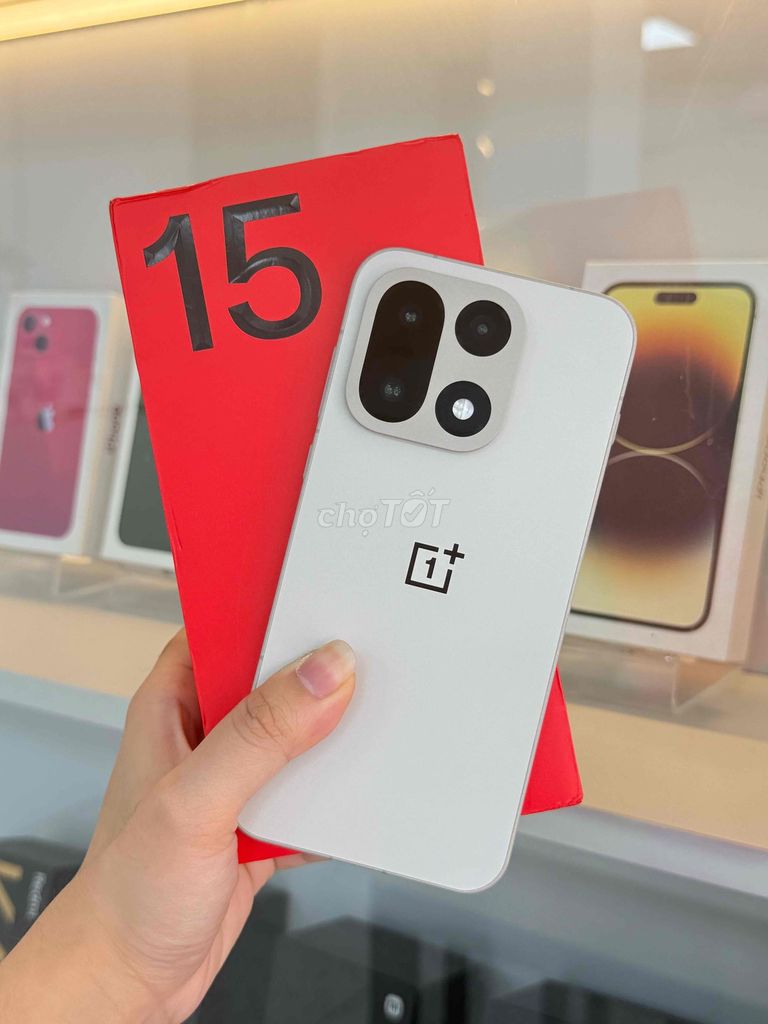 ONEPLUS 15 12/256G FULL ZIN FULLBOX NGOẠI HÌNH ĐẸP. Mua bán Điện thoại tại Huyện Trảng Bom Đồng Nai được đăng bởi X Mobile Trảng Bom hình 1