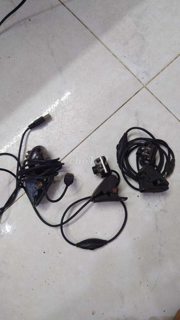 3 Webcam  Không rõ hoạt động. Mua bán Máy ảnh, Máy quay tại Quận Bình Tân Tp Hồ Chí Minh được đăng bởi Shop đồ cũ hình 1