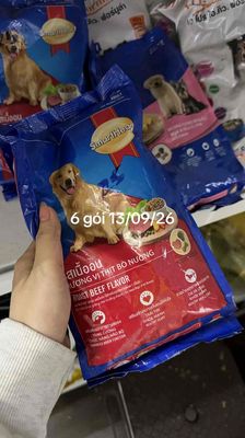 Thức ăn cho chó SmartHeart 6gói =110k