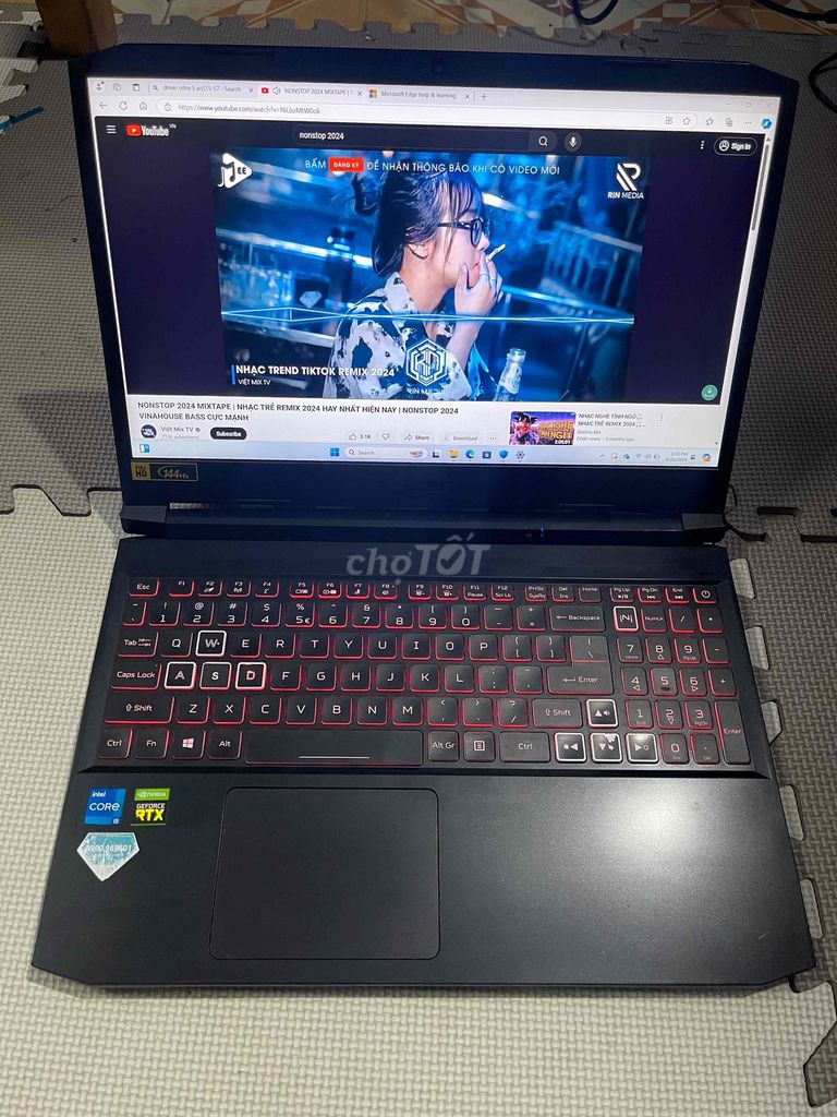 Acer Nitro 5 AN515-57 i5-11400H. ram 8gb. vga 3050