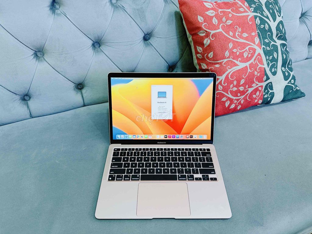 Macbook Air M1 8G/256G vàng hồng có Trả Góp. Mua bán Laptop tại Quận Hải Châu Đà Nẵng được đăng bởi Hoàng Anh Tuấn hình 1