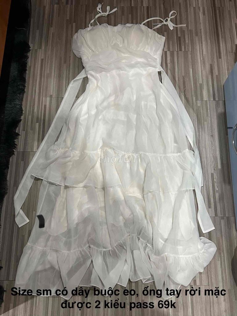 Đầm nữ voan trắng SM. Mua bán Quần áo tại Thị xã Hương Thủy Thừa Thiên Huế được đăng bởi LyLy pass đồ hình 1
