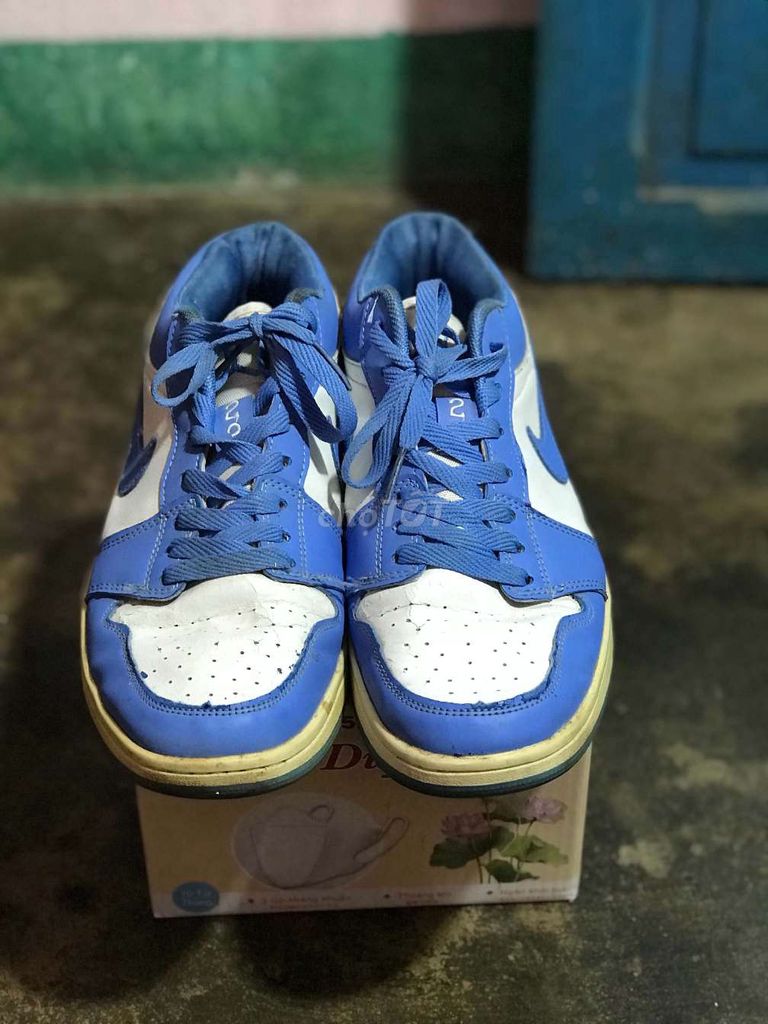 Giày thể thao Nike Xanh phối trắng đã qua sử dụng. Mua bán Giày dép tại Huyện Cẩm Mỹ Đồng Nai được đăng bởi Nguyên Khang hình 1