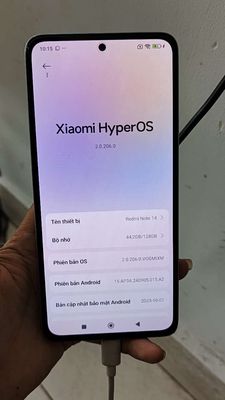 Bán nhanh Redmi note 14 128g mới 99℅. Mua bán Điện thoại tại Quận 11 Tp Hồ Chí Minh được đăng bởi Nguyễn Ngọc Anh