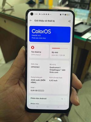 Oppo Reno 7 (4G) 128GB Đen