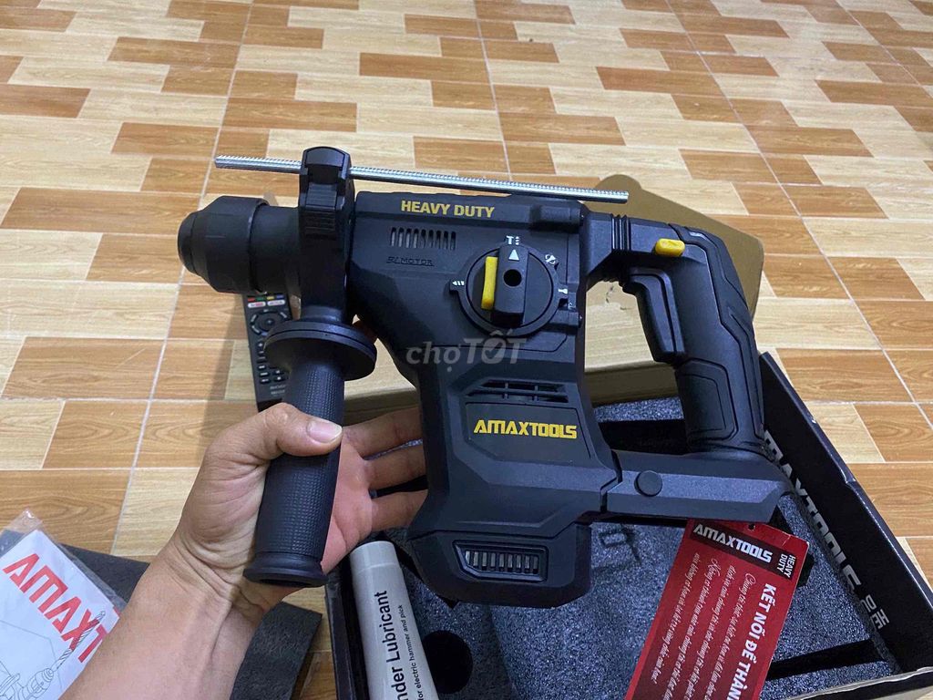 Máy khoan bê tông AMAXTOOLS A3CN28SM Pin 21V. Mua bán Đồ chuyên dụng, Giống nuôi trồng tại Thành phố Thuận An Bình Dương được đăng bởi Đàm Thảo hình 1