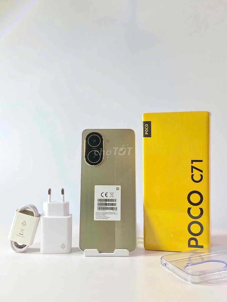Xiaomi POCO C71 128GB Xám. Mua bán Điện thoại tại Quận Hải Châu Đà Nẵng được đăng bởi CHUYÊN SỈ LẺ ĐIỆN THOẠI  hình 1