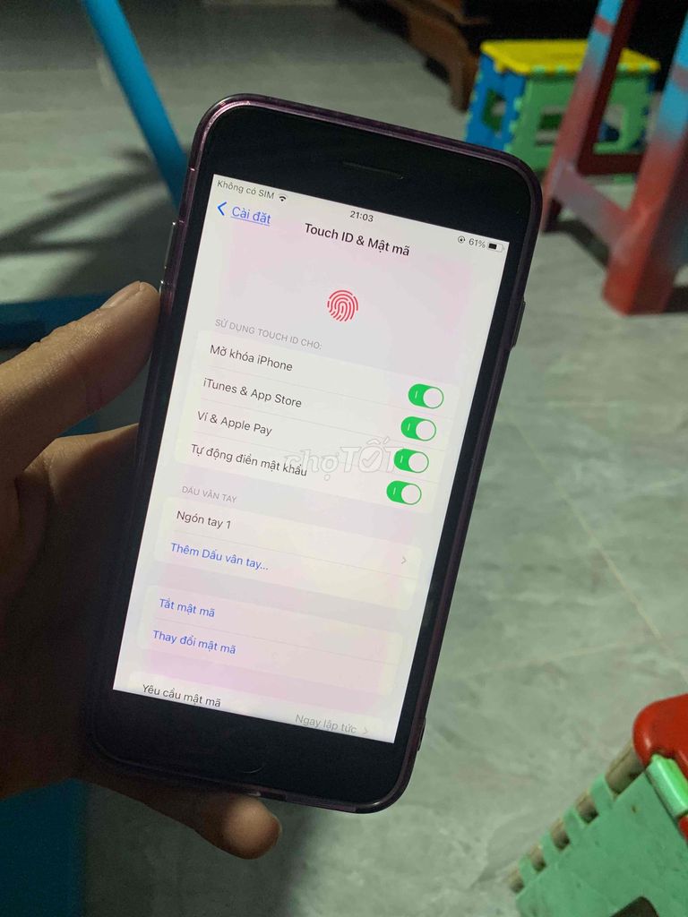 Apple iPhone 7 Plus 32GB Tím. Mua bán Điện thoại tại Huyện Chợ Mới An Giang được đăng bởi quocluat hình 1