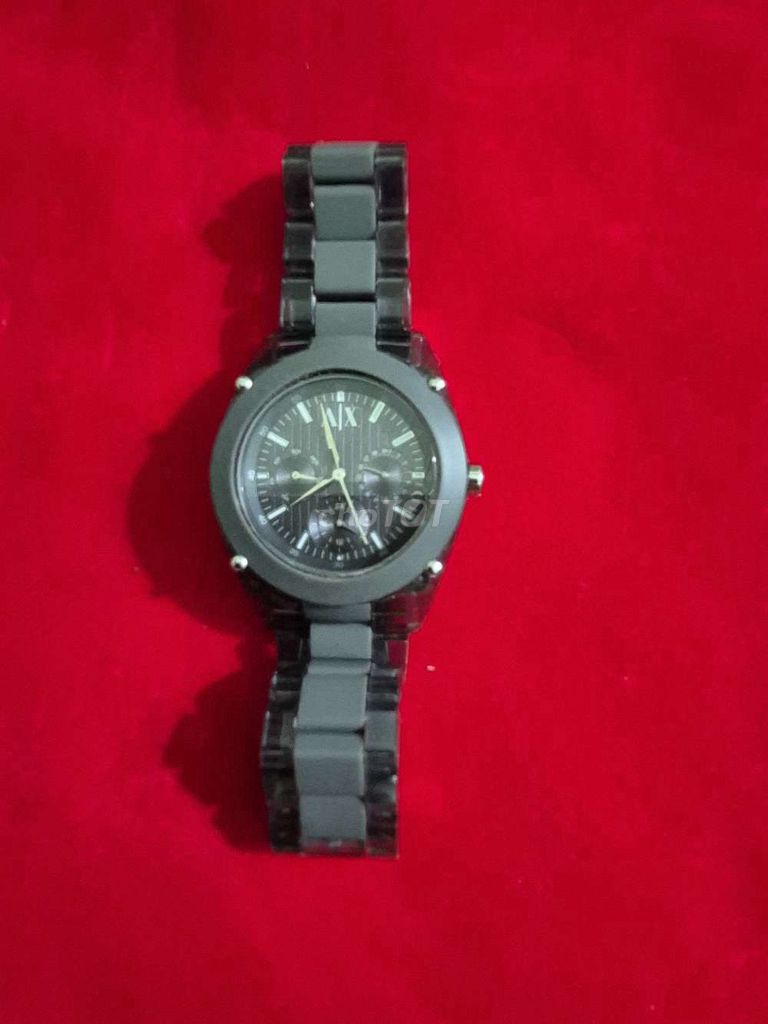 Đồng hồ Armani Exchange Nam Đen Nhựa. Mua bán Đồng hồ tại Huyện Tuy An Phú Yên được đăng bởi Thành Quang hình 1