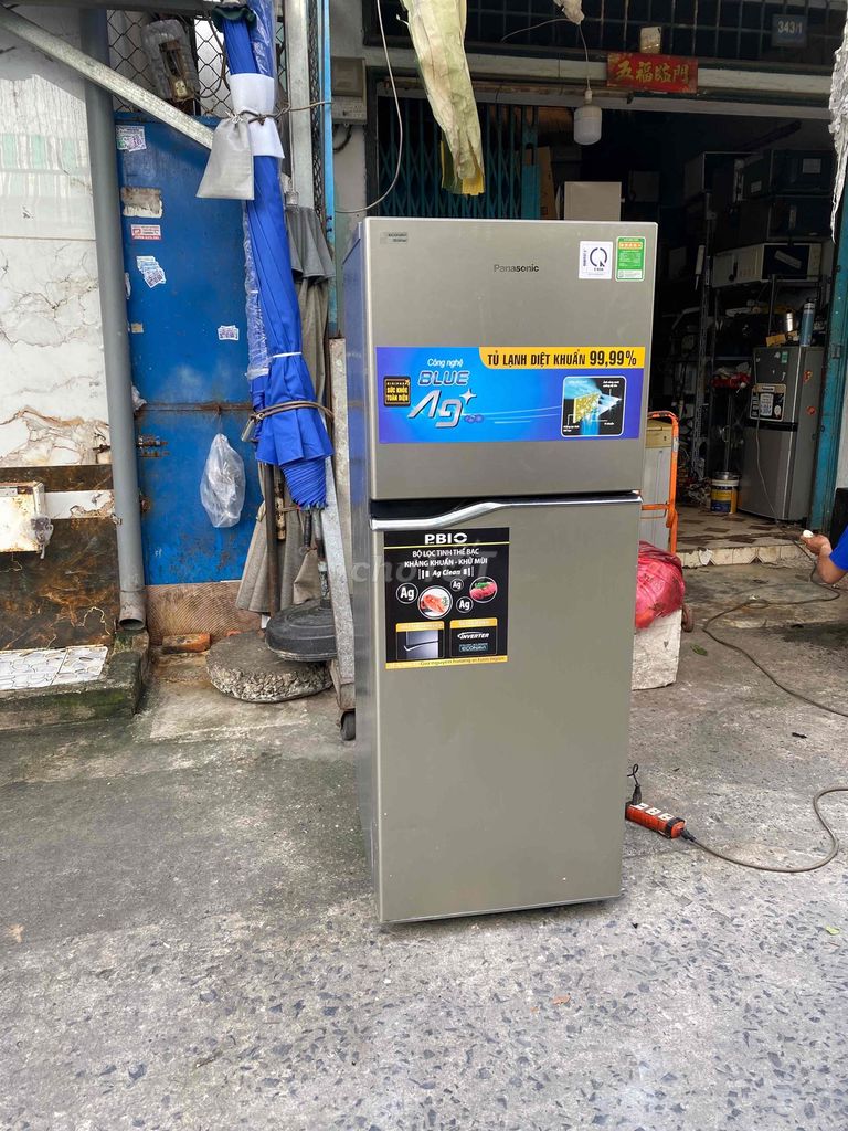 Tủ lạnh Panasonic NR-BA228 Xám 188L 5 sao. Mua bán Tủ lạnh tại Quận 11 Tp Hồ Chí Minh được đăng bởi MẠNH HẢI hình 1