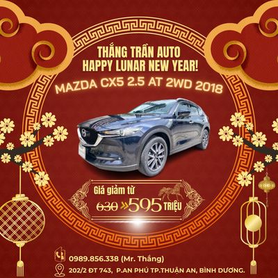 Mazda CX5 2.5 Premium 2018