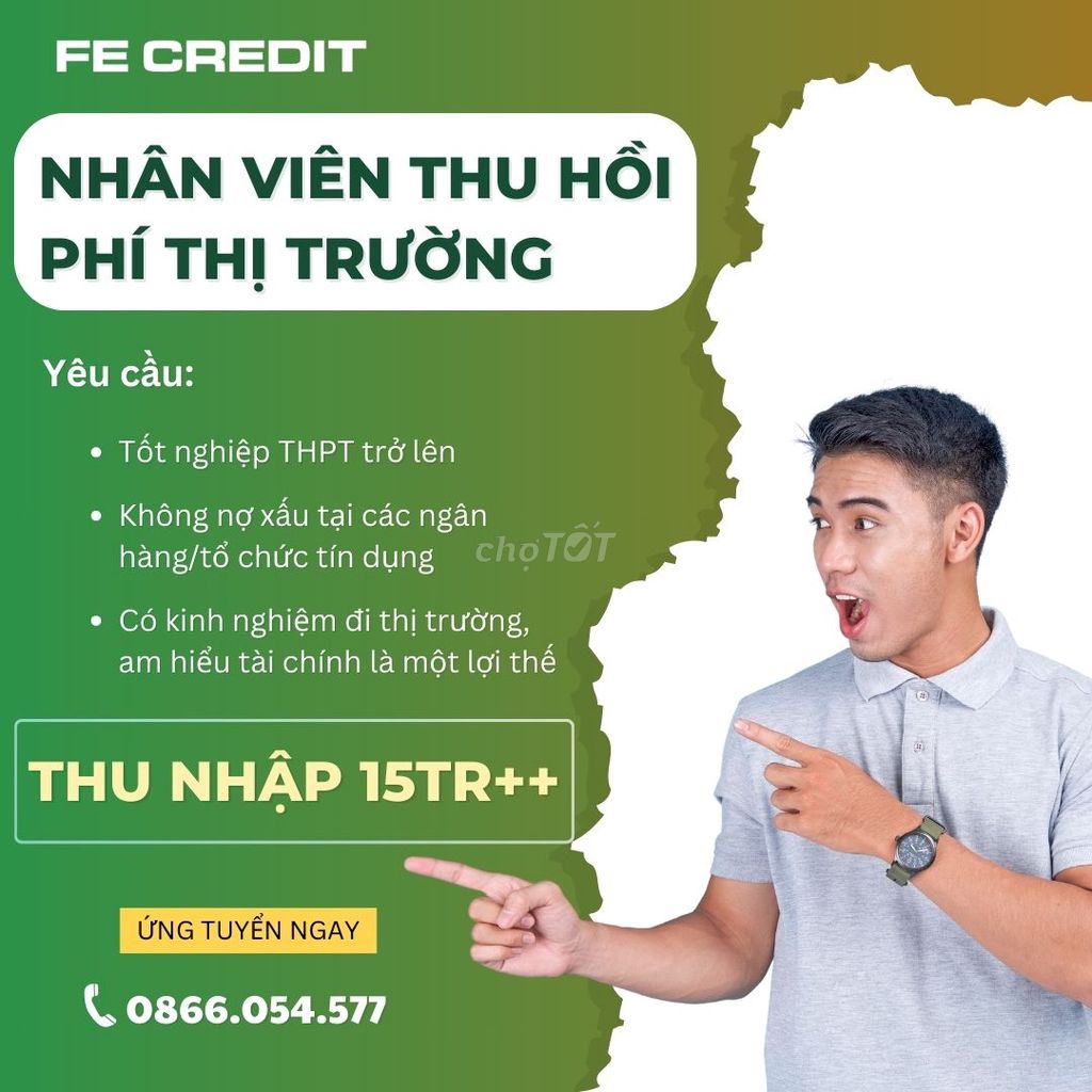 Nhân Viên Thu Hồi Phí, Nhận Thu Nhập Như Ý