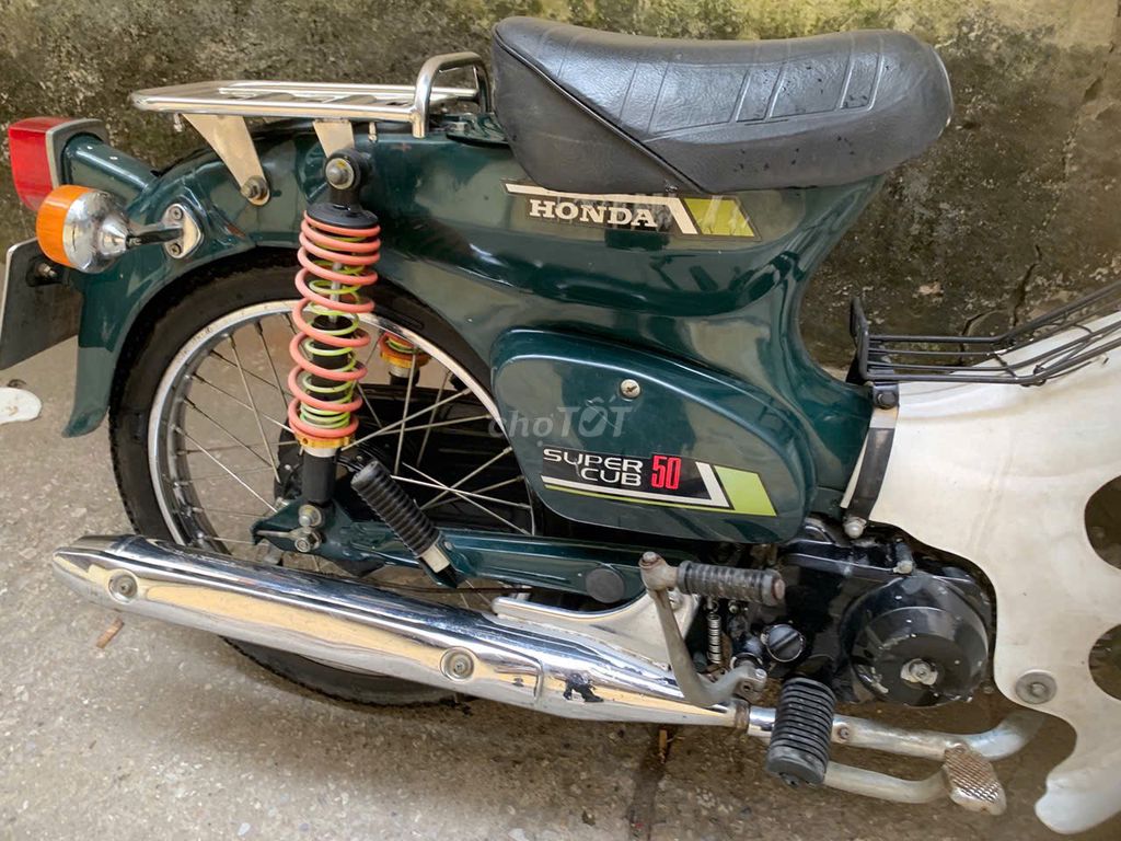 Honda Super Cub 50cc Xanh lá cây. Mua bán Xe máy tại Quận Hoàng Mai Hà Nội được đăng bởi Minhtuan hình 3