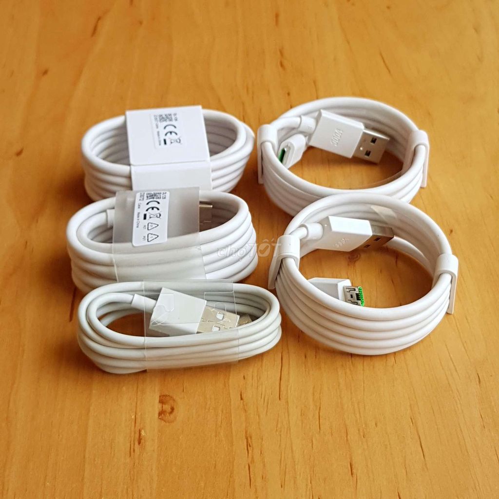 DÂY CÁP MICRO USB / TYPE-C VOOC CHÍNH HÃNG OPPO™.