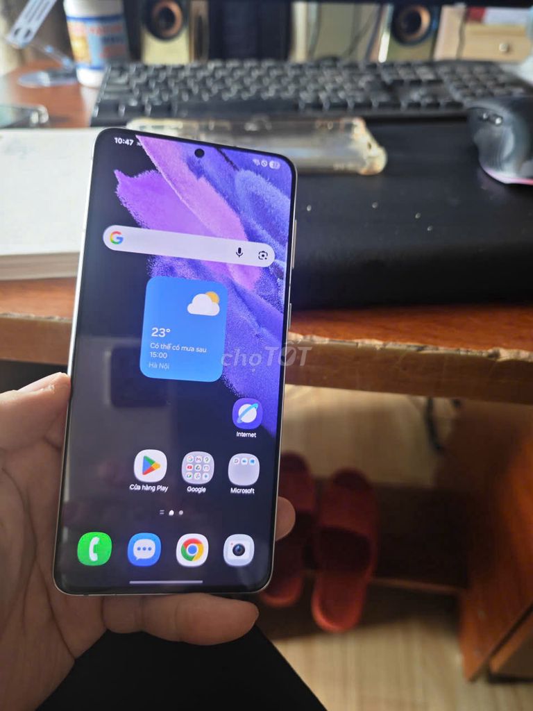 Samsung S21+ 5G Tím Hàn Quốc Như mới. Mua bán Điện thoại tại Huyện Quỳnh Phụ Thái Bình được đăng bởi Đỗ Văn Diện hình 1