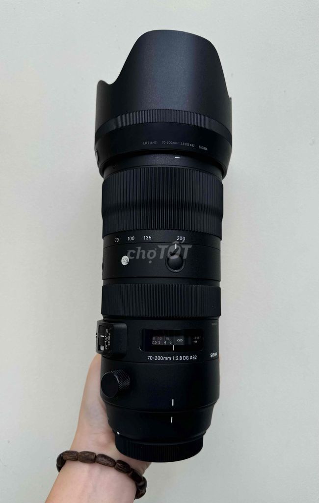 Sigma 70-200mm F2.8 Sports for Canon fullbox đẹp. Mua bán Máy ảnh, Máy quay tại Quận Bình Thạnh Tp Hồ Chí Minh được đăng bởi Teresa hình 1