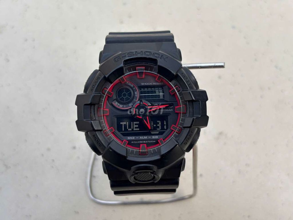 Đồng hồ Casio GA-700 Đen Đỏ Nam. Mua bán Đồng hồ tại Huyện Chợ Gạo Tiền Giang được đăng bởi Ngạn Nguyễn Hữu hình 1