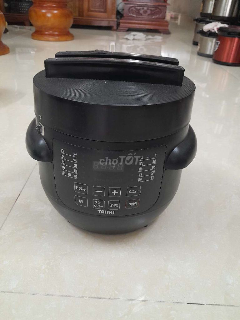 Nồi áp suất điện TAISHI Đen Đa chức năng. Mua bán Bếp, lò, đồ điện nhà bếp tại Thành phố Chí Linh Hải Dương được đăng bởi Anh Nguyen hình 1