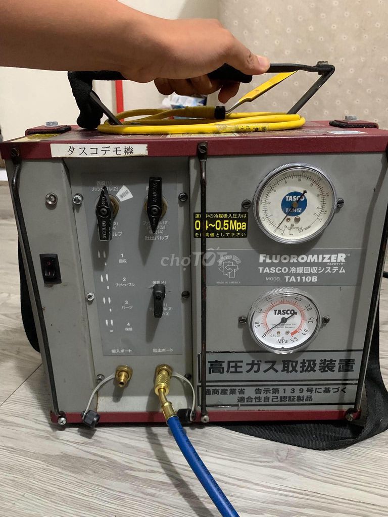 Máy thu hồi gas Tasco TA110B. Mua bán Đồ chuyên dụng, Giống nuôi trồng tại Huyện Định Quán Đồng Nai được đăng bởi nguyễn công  hình 1