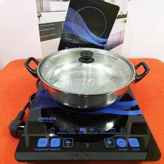 Bếp từ cảm ứng PHILIPS PL-01 THAILAND. Mua bán Bếp, lò, đồ điện nhà bếp tại Quận Bình Tân Tp Hồ Chí Minh được đăng bởi Kho Sỉ HappyBuy hình 1