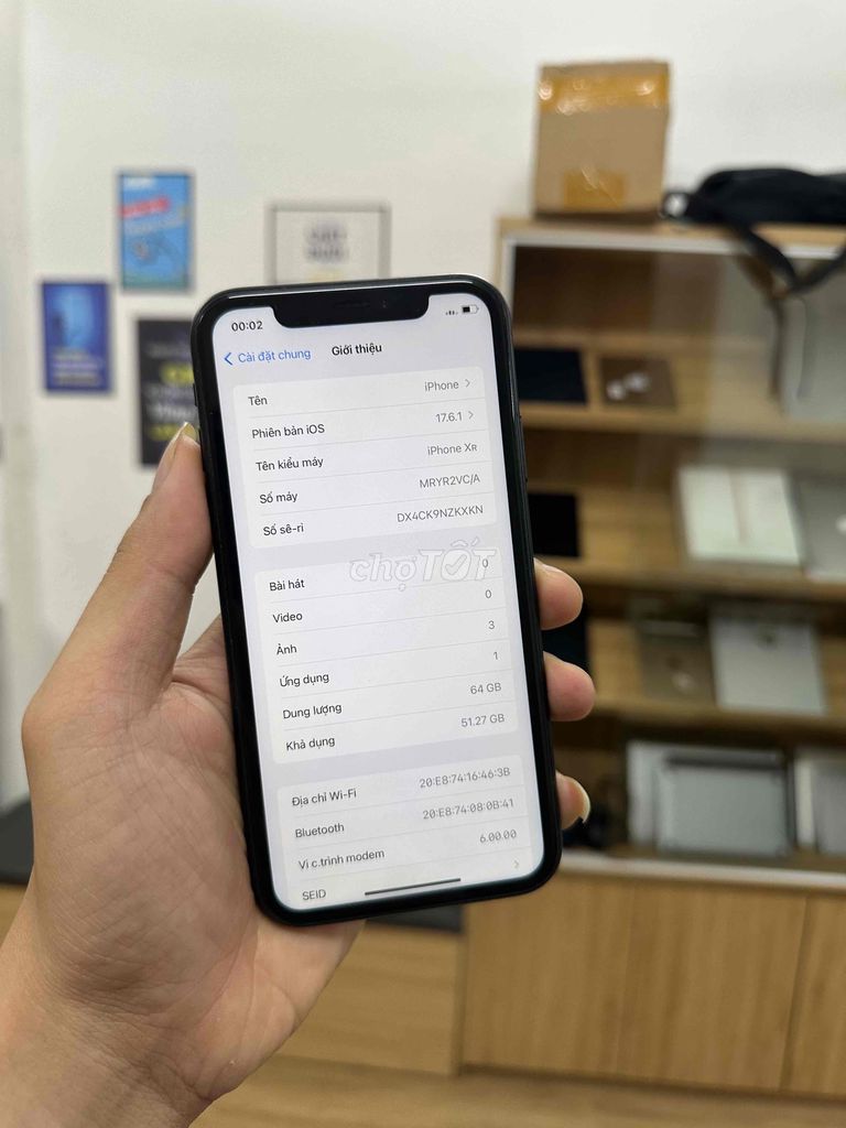 iPhone XR Đen 64GB Quốc Tế. Mua bán Điện thoại tại Quận Đống Đa Hà Nội được đăng bởi Hanoimobile MTC hình 2