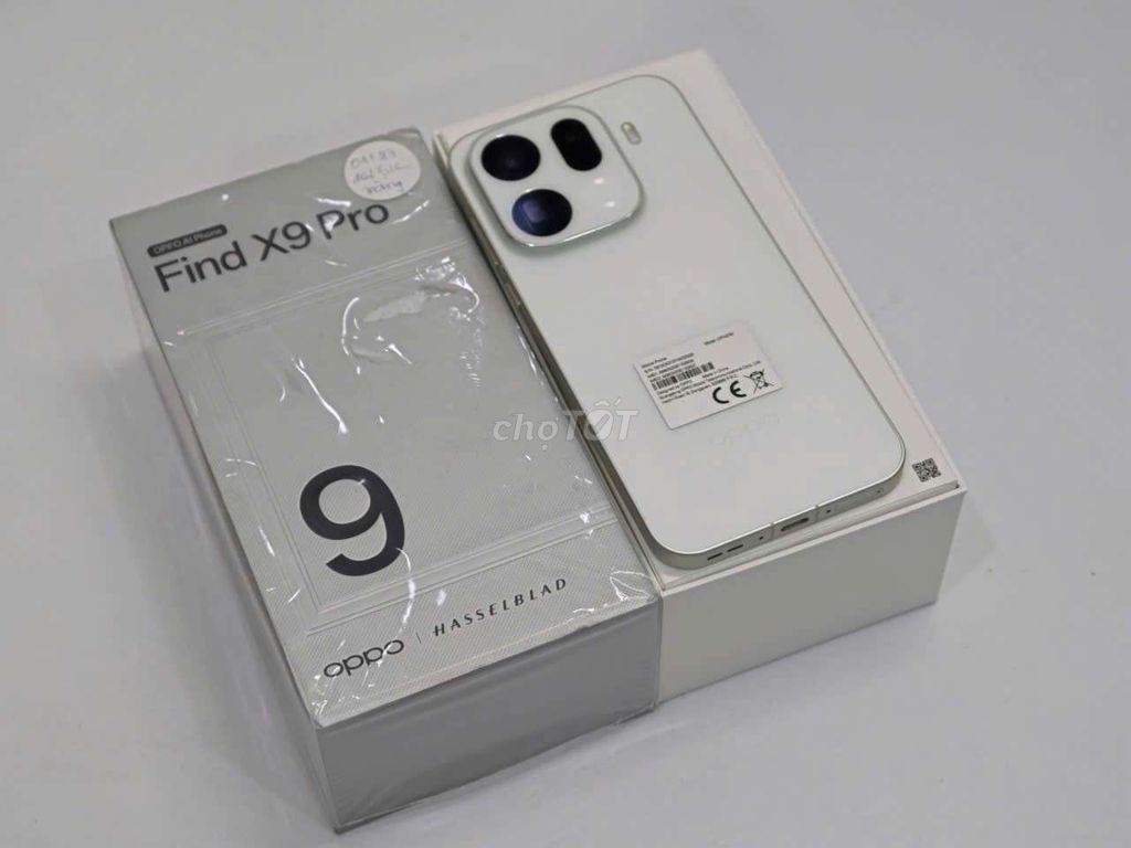 OPPO Find X9 Pro 512GB Trắng Mới 99%. Mua bán Điện thoại tại Quận Ninh Kiều Cần Thơ được đăng bởi Lê Khang hình 1