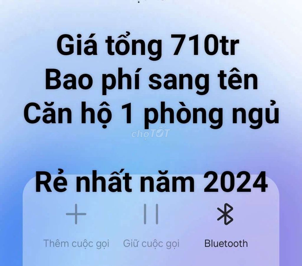 Giá tổng 710tr bao phí sang tên và giao nhà ngay . Có 2 căn