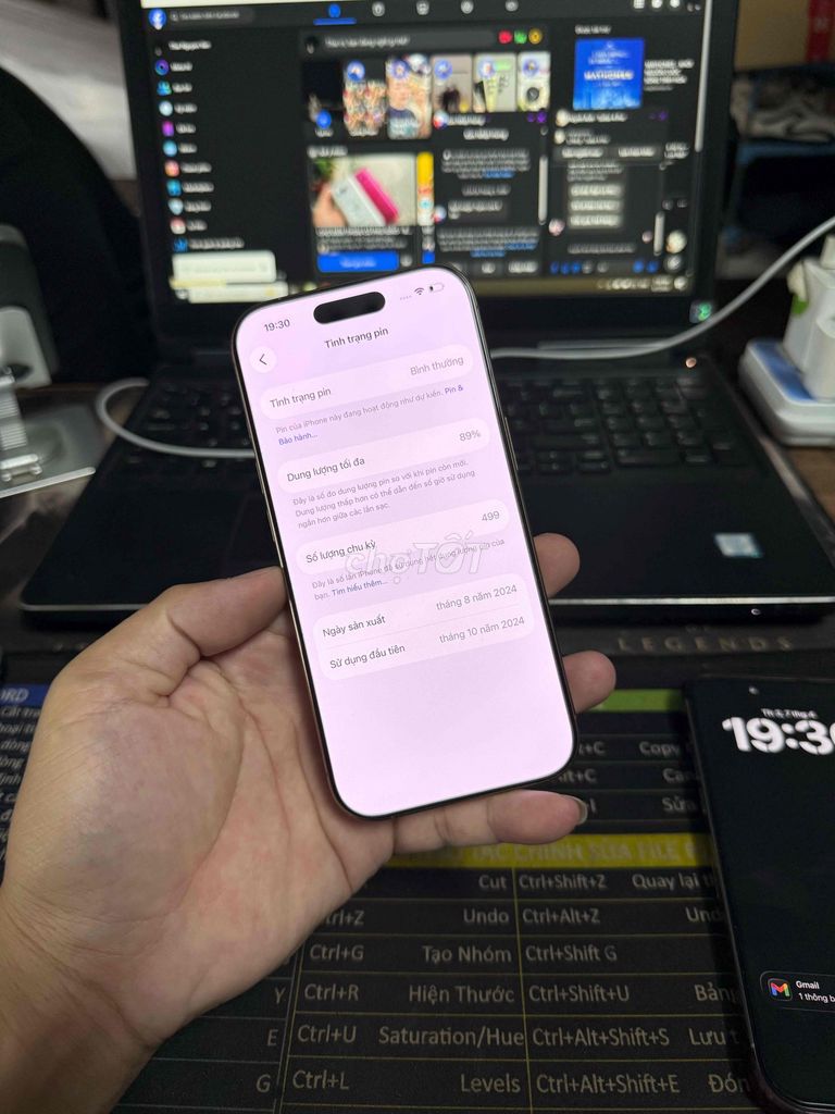 iPhone 16 Pro 256GB Đen 99%. Mua bán Điện thoại tại Quận Gò Vấp Tp Hồ Chí Minh được đăng bởi Quảng Phạm Store Mua Iphone Lock hình 1