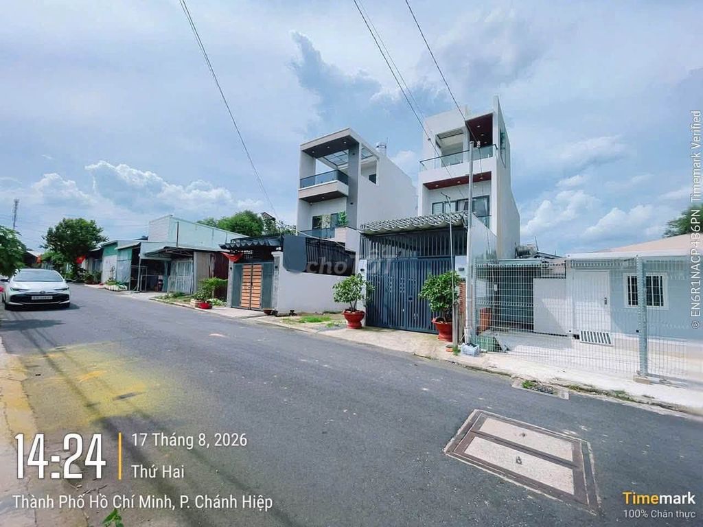 Bán đất Hiệp An Mặt Tiền DX107 Dân Cư Đông