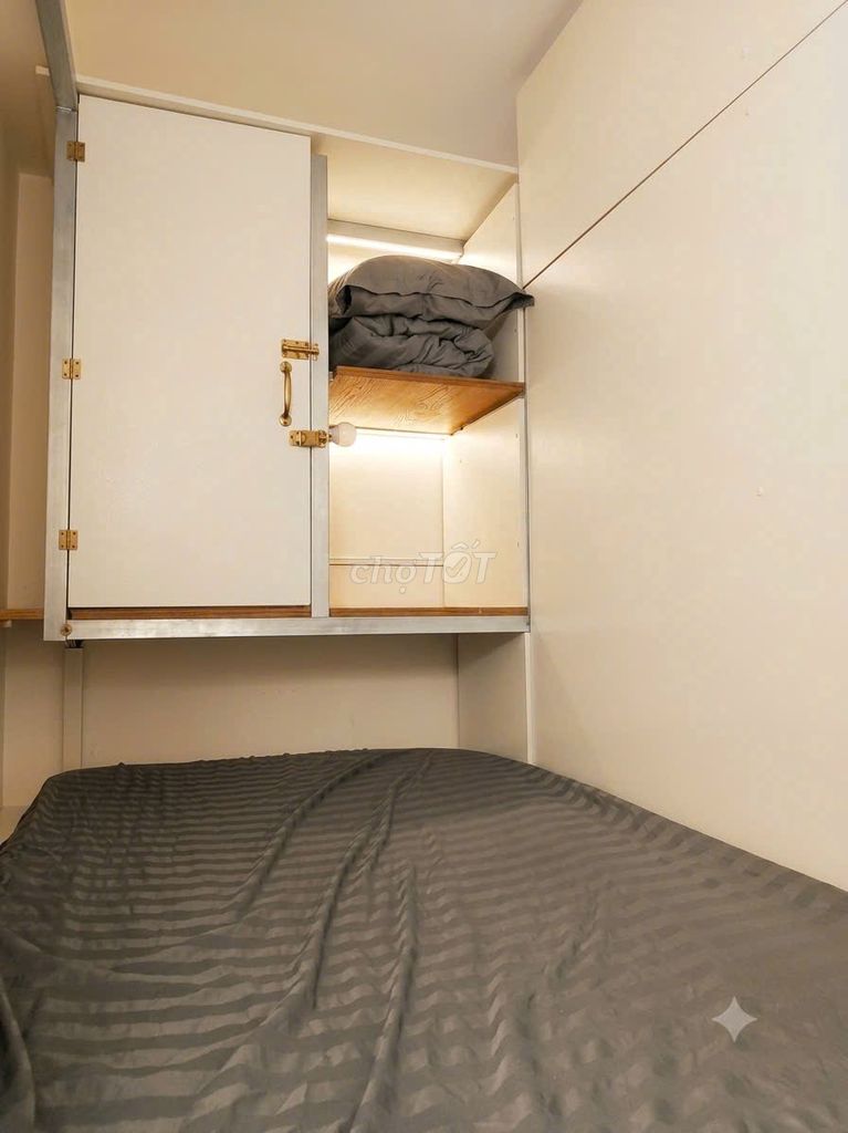 Chuỗi sleepbox Q10-TB_Full nt_Máy lạnh 24/7_Bếp_gần siêu thị_trạm buýt