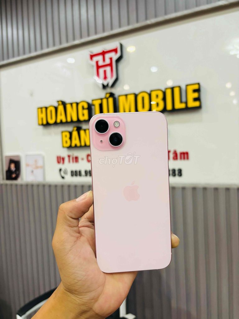 Apple iPhone 15 Plus 128GB Hồng. Mua bán Điện thoại tại Quận Liên Chiểu Đà Nẵng được đăng bởi Hoàng Tú Mobile hình 1