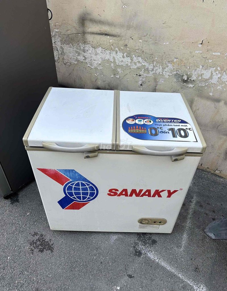 Tủ đông Sanaky 200L Trắng. Mua bán Tủ lạnh tại Thành phố Dĩ An Bình Dương được đăng bởi MẠNH PHÁT  hình 1