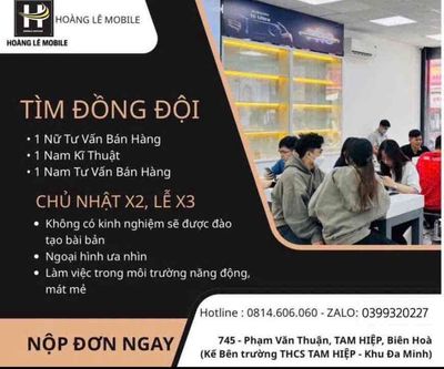 HOÀNG LÊ mobile Biên hoà